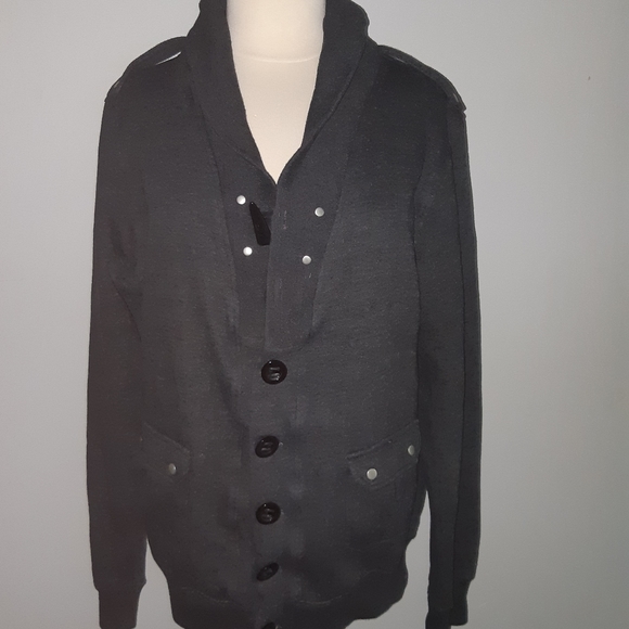 Urban behavior men's cardigan Size L - Picture 12 of 16
